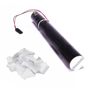 Confetti Shooter - White Paper Confetti [40 cm]