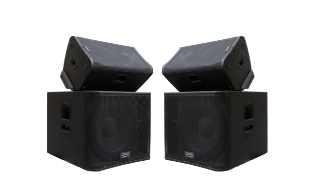 Geluid set QSC | Monitoring [actief]