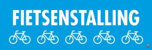 Fietsenstalling [ boven hekwerkbanner 338 *110cm]