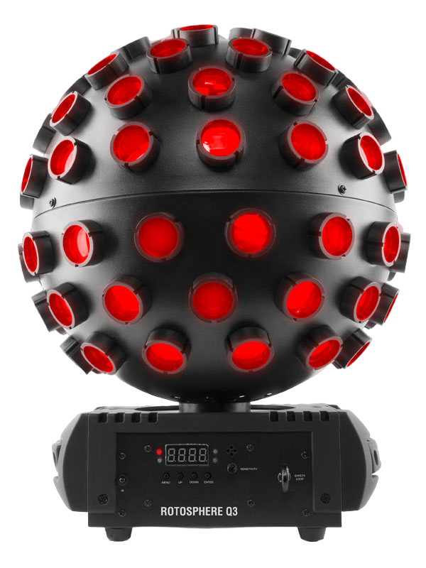 Chauvet DJ Rotosphere Q3 LED spiegelbolsimulator