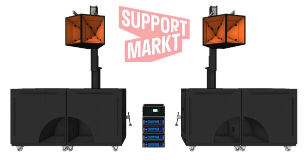 Geluid set Danley Groot | 1100 - 1300 man