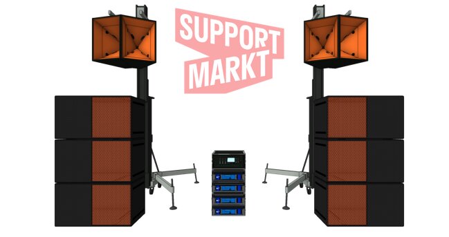 Geluid set Danley | 800 - 1200 man