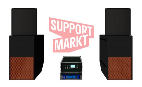 Geluid set Danley Monitor | 2 x SM80  & 2 x TH118