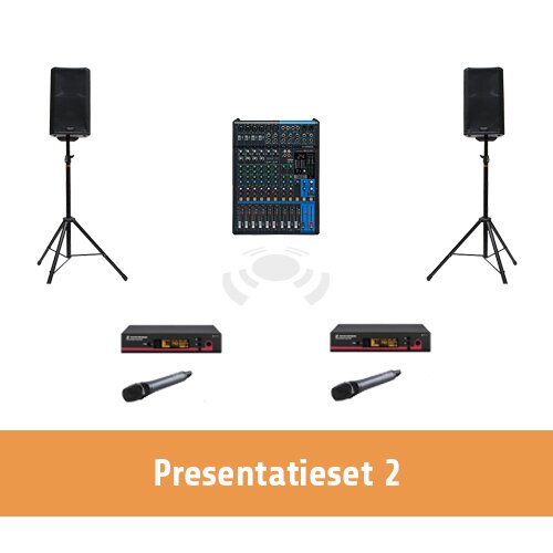 Presentatieset 2 | 50 - 150 pax