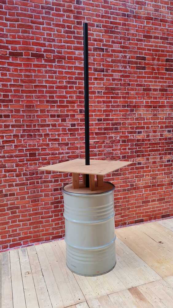 OlieTonTon | Statafel met buis 250 cm