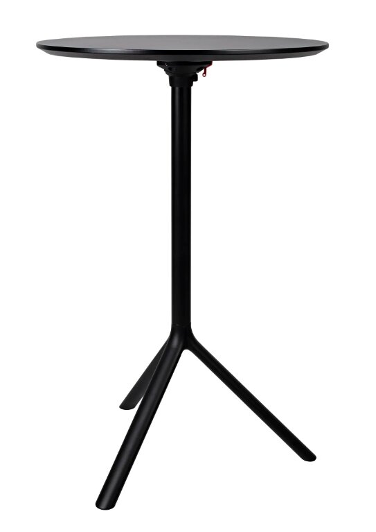 Statafel Miura | staal mat zwart