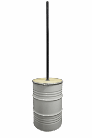 Olieton met paal 2,5m