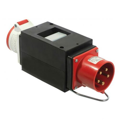 Verloopadapter 32A > 16A (met afzekering)